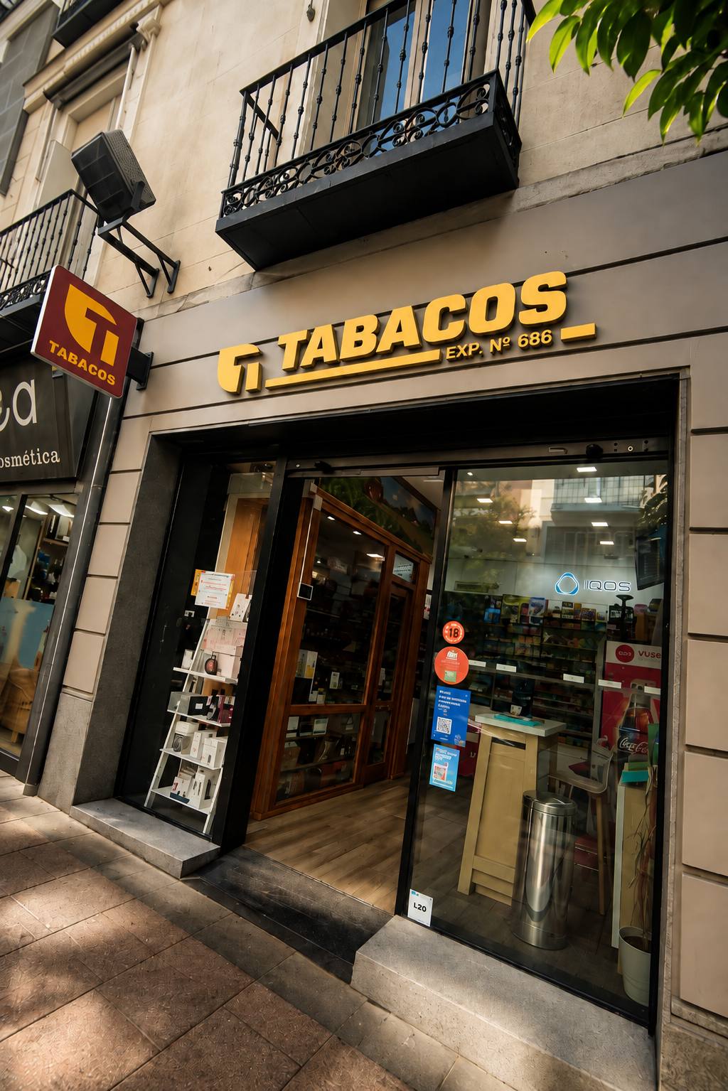 Fachada de Cava de Lagasca, Madrid